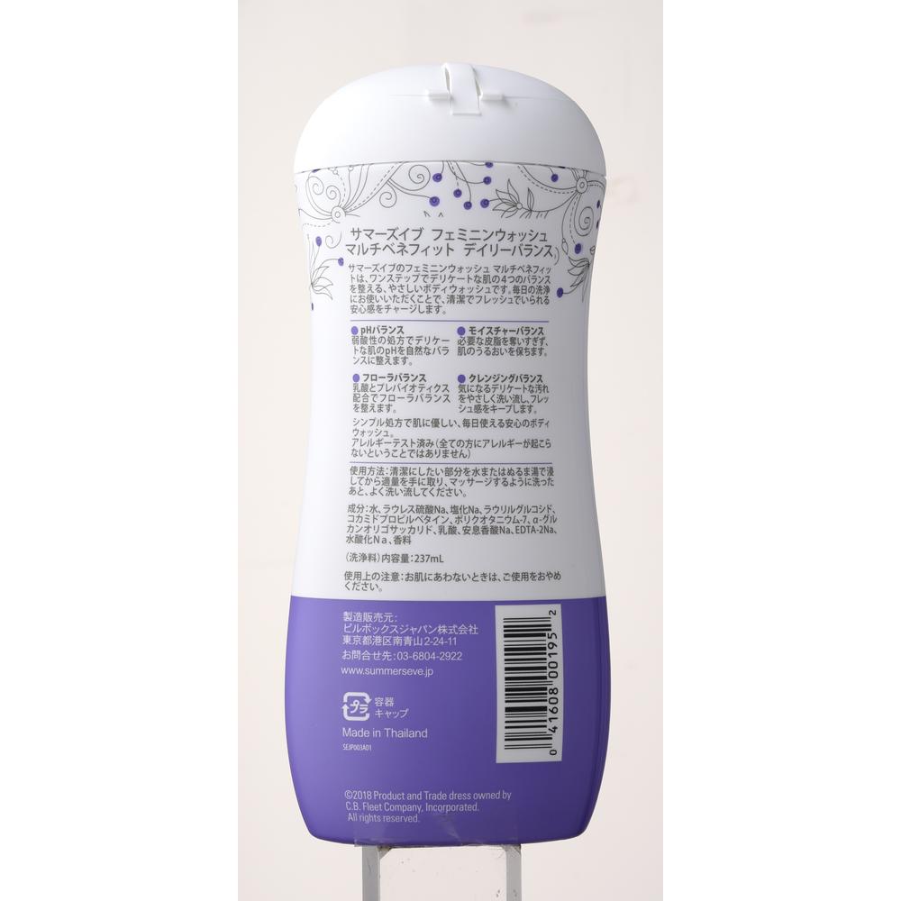Summer's Eve Feminine Wash Multi-Benefit Daily Balance 237ml