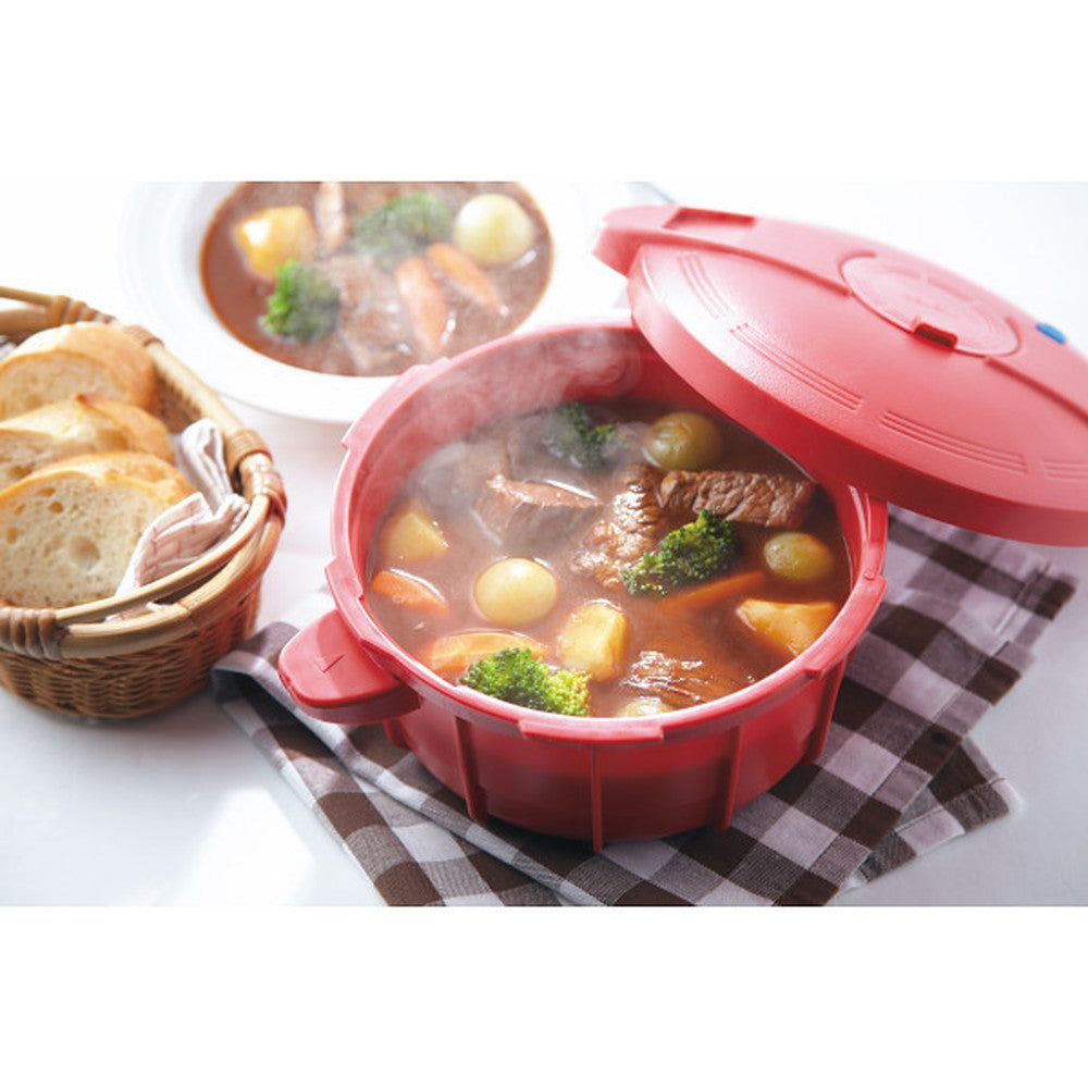 Meyer Microwave Pressure Cooker Italian Red