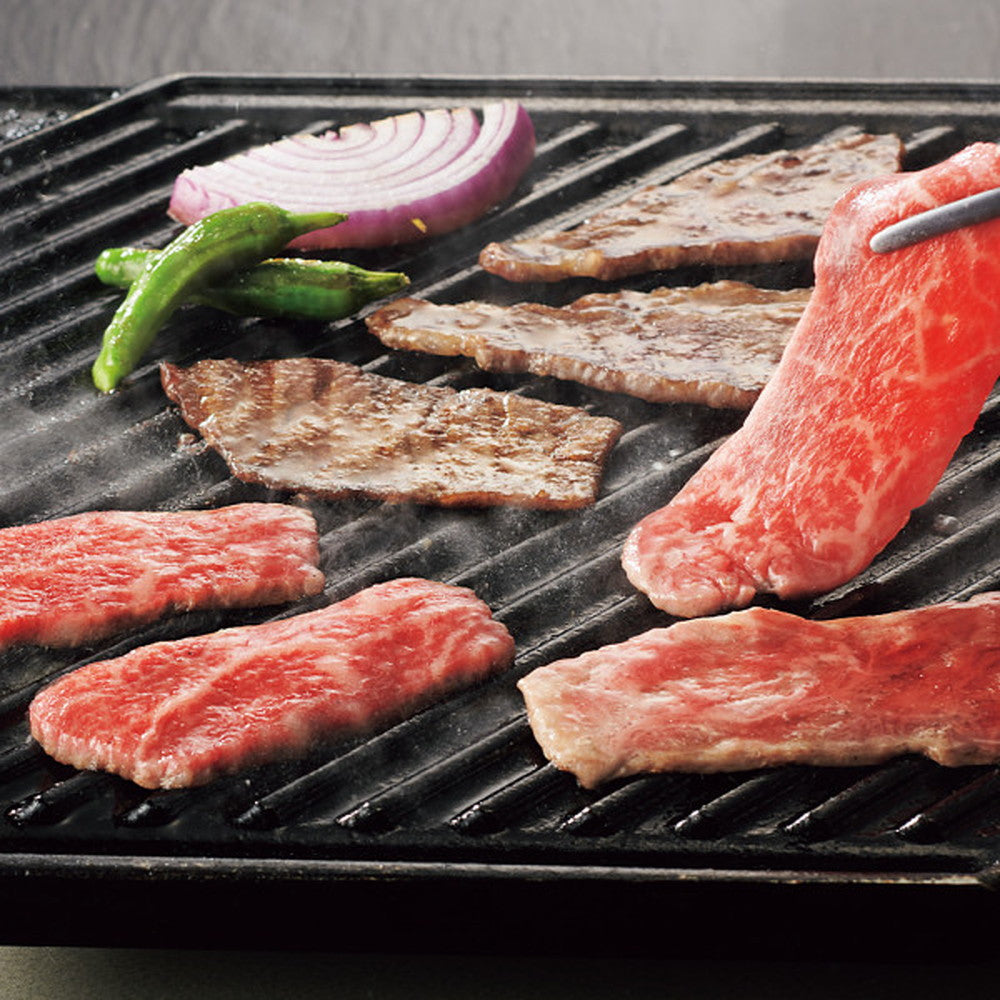 Ginza Yoshizawa Kagoshima Black Wagyu Beef Round and Sirloin for Grilling (500g)