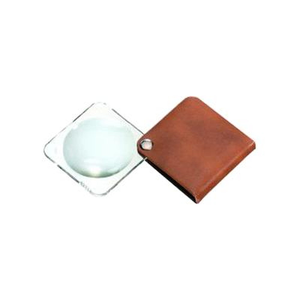 Handy Loupe (3.5x) Square Light Brown 1752-860