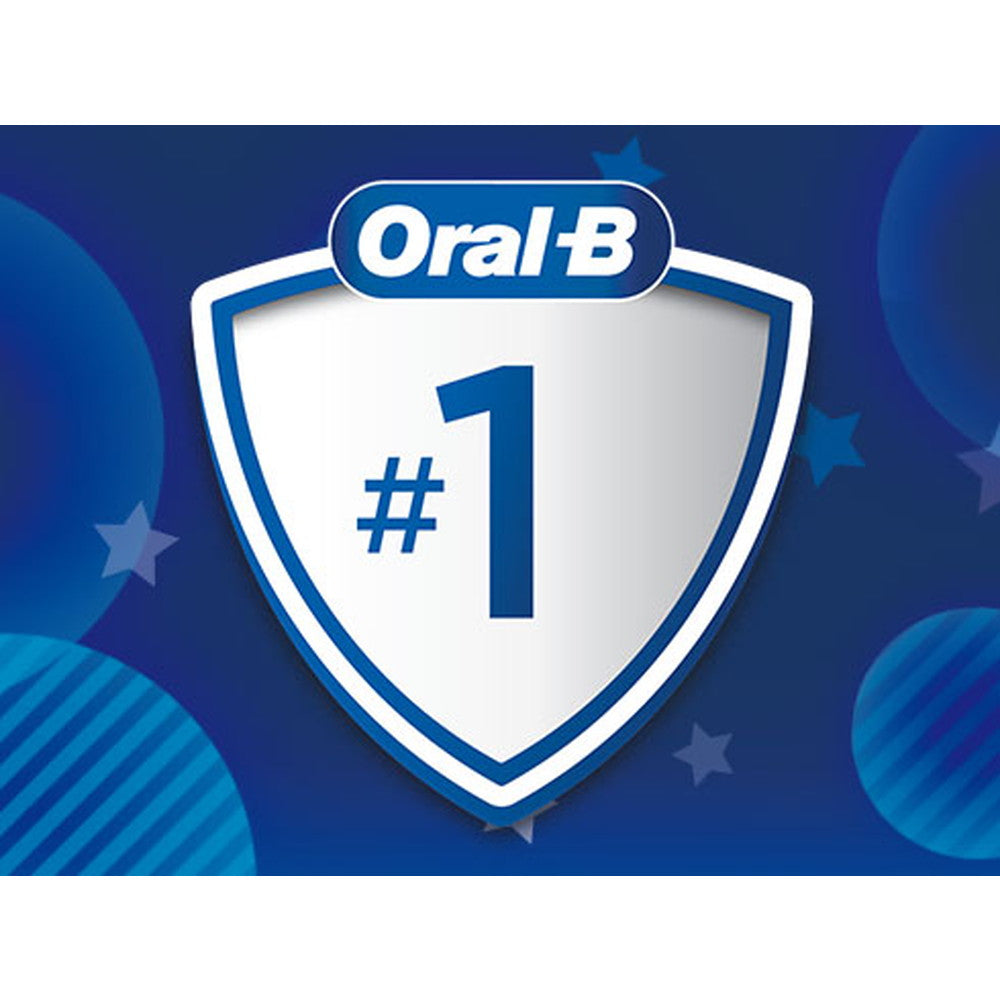 P&G Oral-B 3D Clean Kids Blue Replacement Brush 2 Pieces