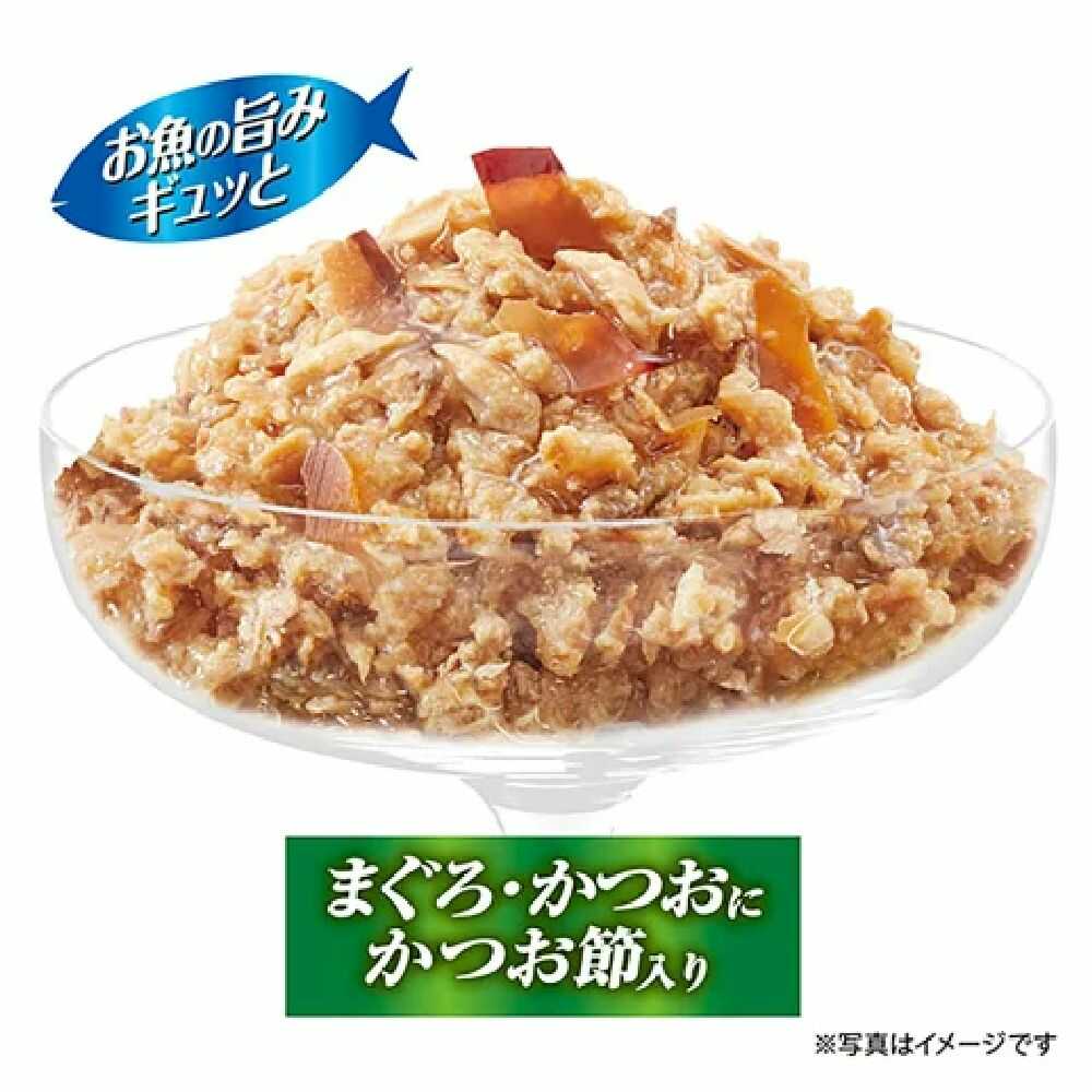 Uni-Charm Silver Spoon Can for Cats 13 Years and Older Tuna and Bonito Flakes 70g