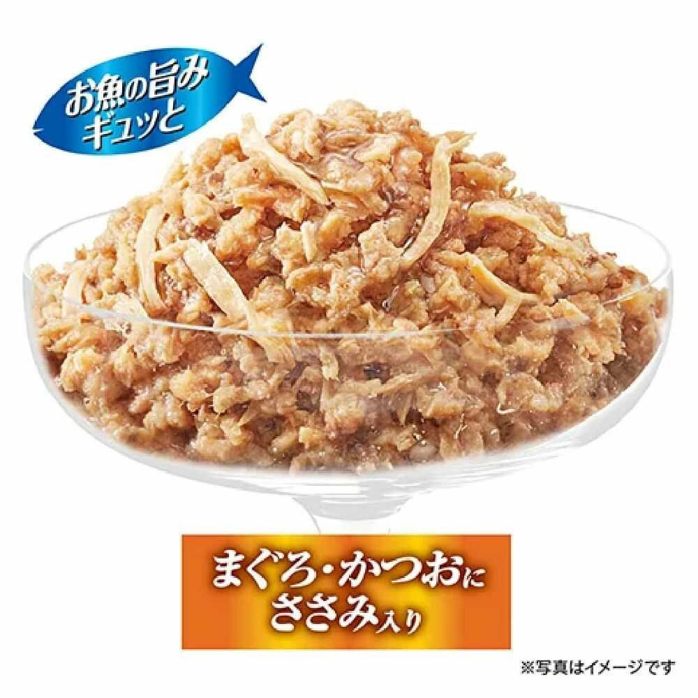 Uni-Charm Silver Spoon Can for Cats 15 Years and Older Tuna, Bonito, and Chicken Breast 70g