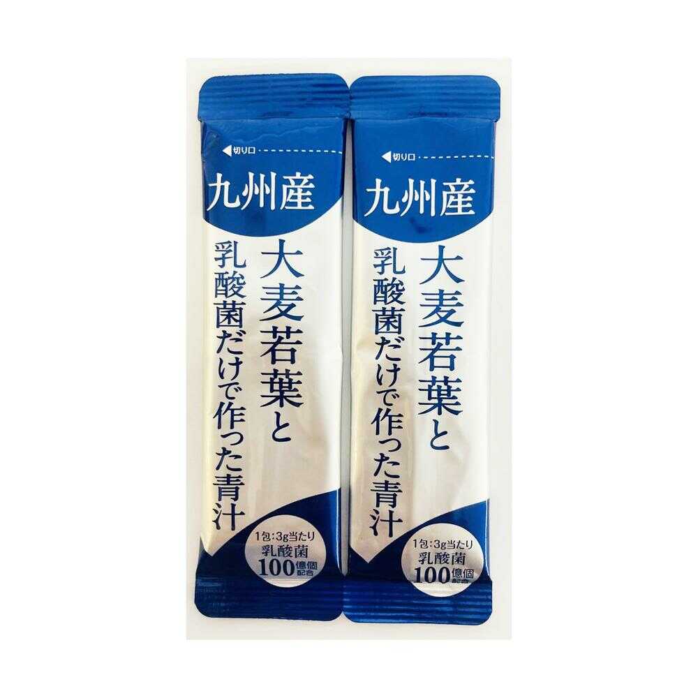 Aojiru Made with Barley Young Leaves and Lactic Acid Bacteria 3g x 30 Sticks