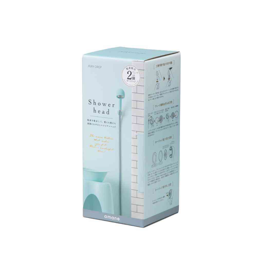 Fujie AIRY DROP Water Purifying Shower Head Blue AD-304