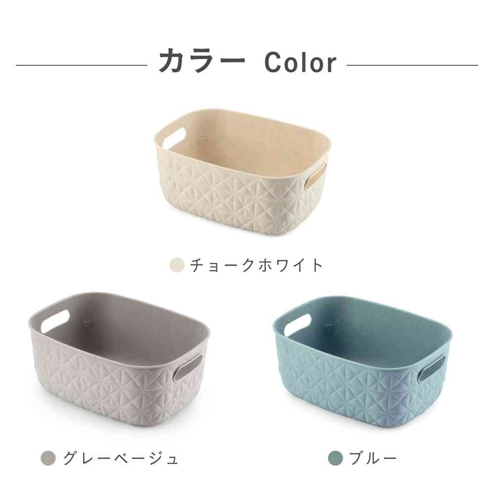 藤栄 Softex(ソフテックス) バスケット 4L グレーベージュ CV-111