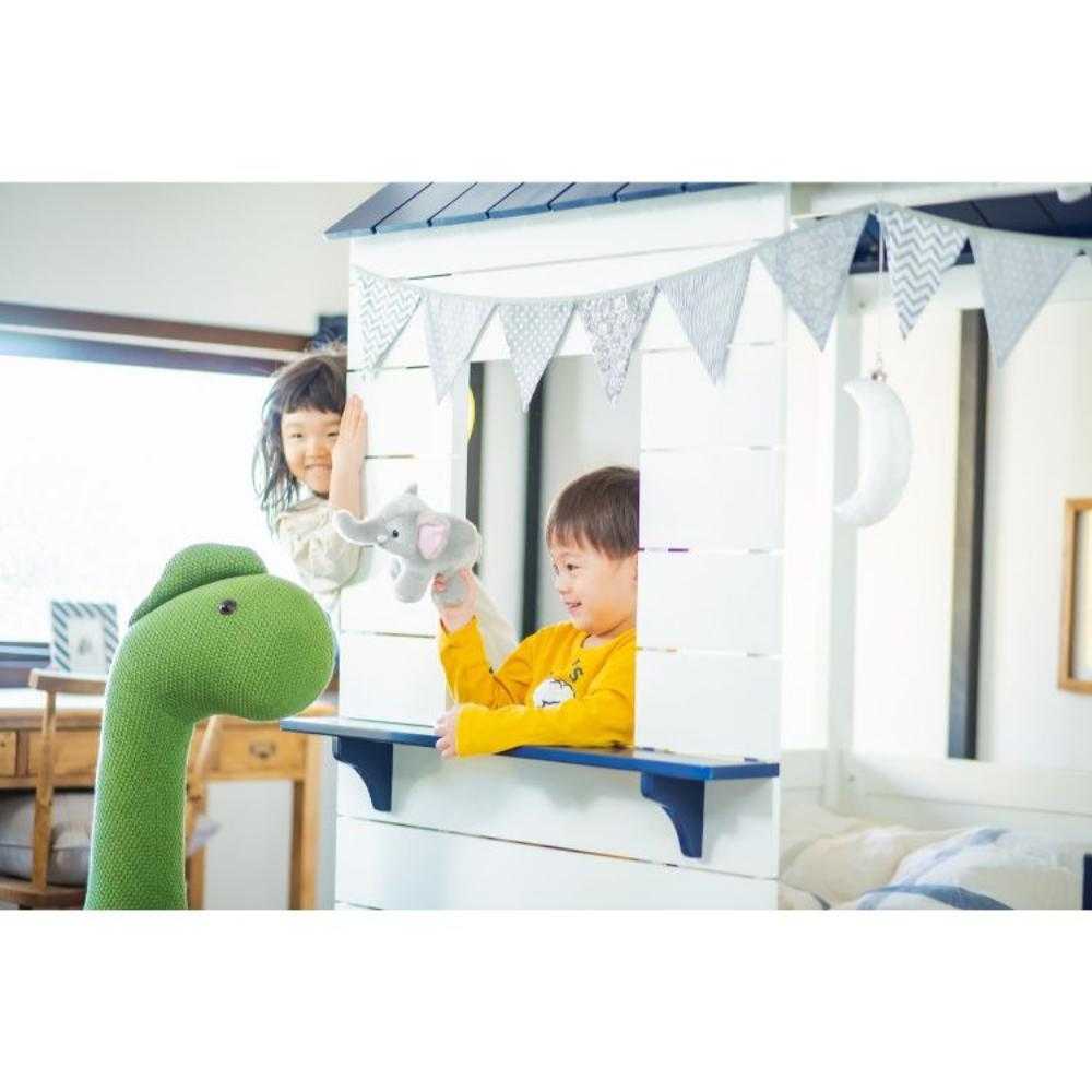 Stool Spoon Me Dinosaur Green