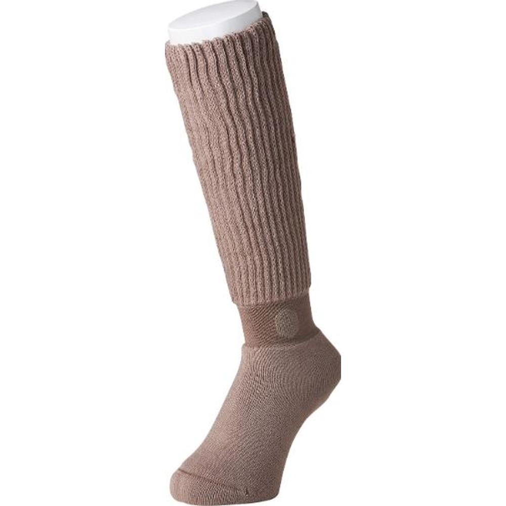 Okamoto Sock Supplement Kotatsu Socks Mocha Brown 23-25cm
