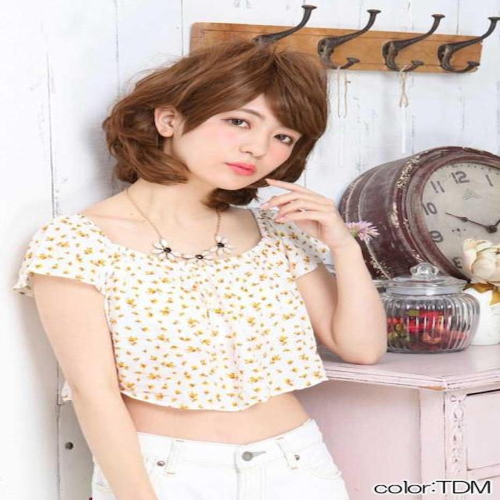 Priscilla All Wig Classical Bob Heat-Resistant Dark Brown