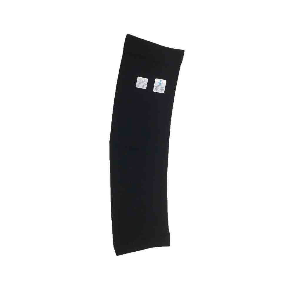 P-UP Recovery Long Knee Support Black (2 Pieces)