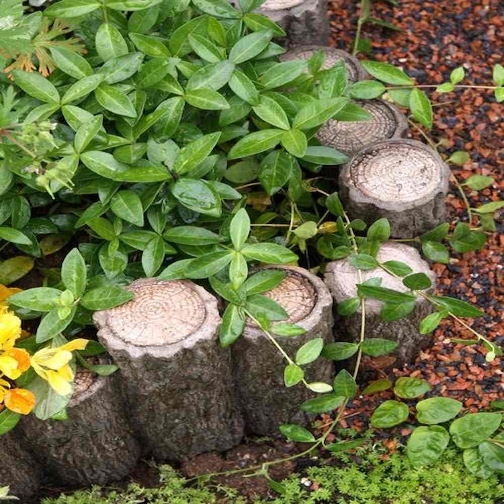 Garden Material Imitation Wood Five-Row 300 x 2 Pieces 1334242