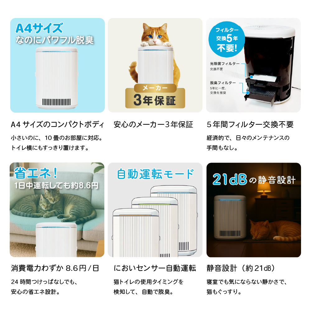 にゃんこモデル ブルーデオS MC-S311C 脱臭除菌 空気清浄 【直送品】 返品・キャンセル・他商品と同時購入は不可