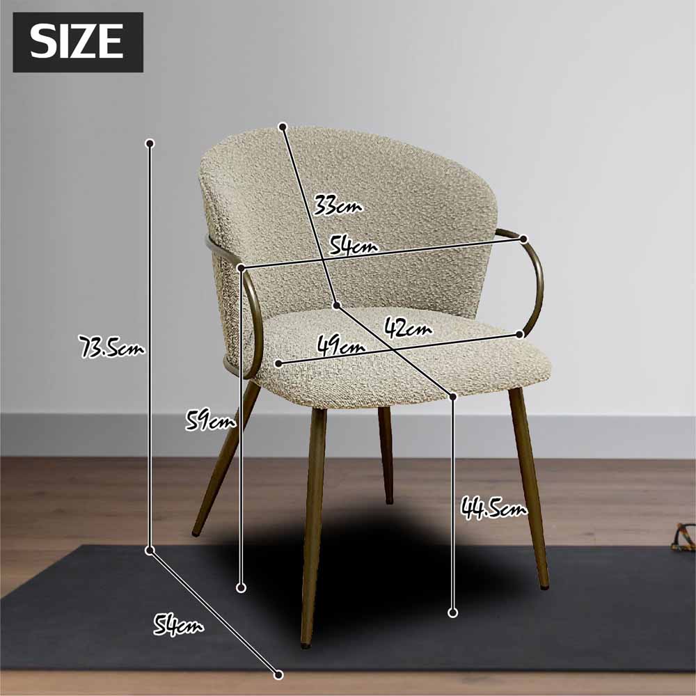 Classical Dining Chair DC-RIRIA-BE