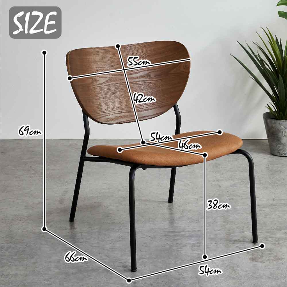 Smart Lounge Chair Set of 2 RC-NMN-BR