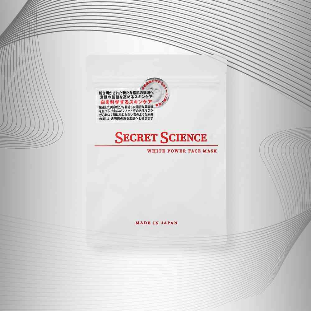 KOR JAPAN SECRET SCIENCE WHITE Power Face Mask 10 Sheets