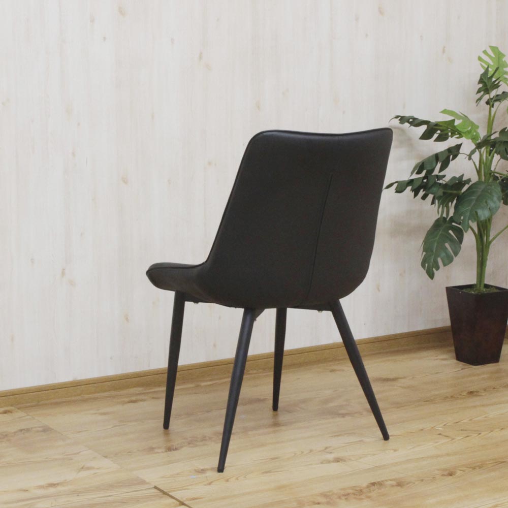 Comfortable Simple Dining Chair Set of 2 DCRTY-BK