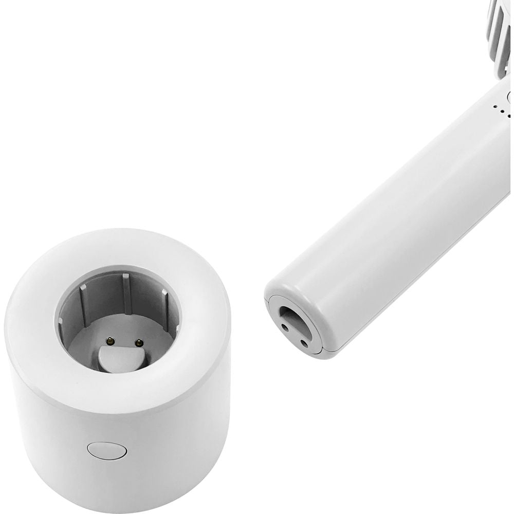 Trade One WINSY USB Rechargeable Auto Swing Fan White