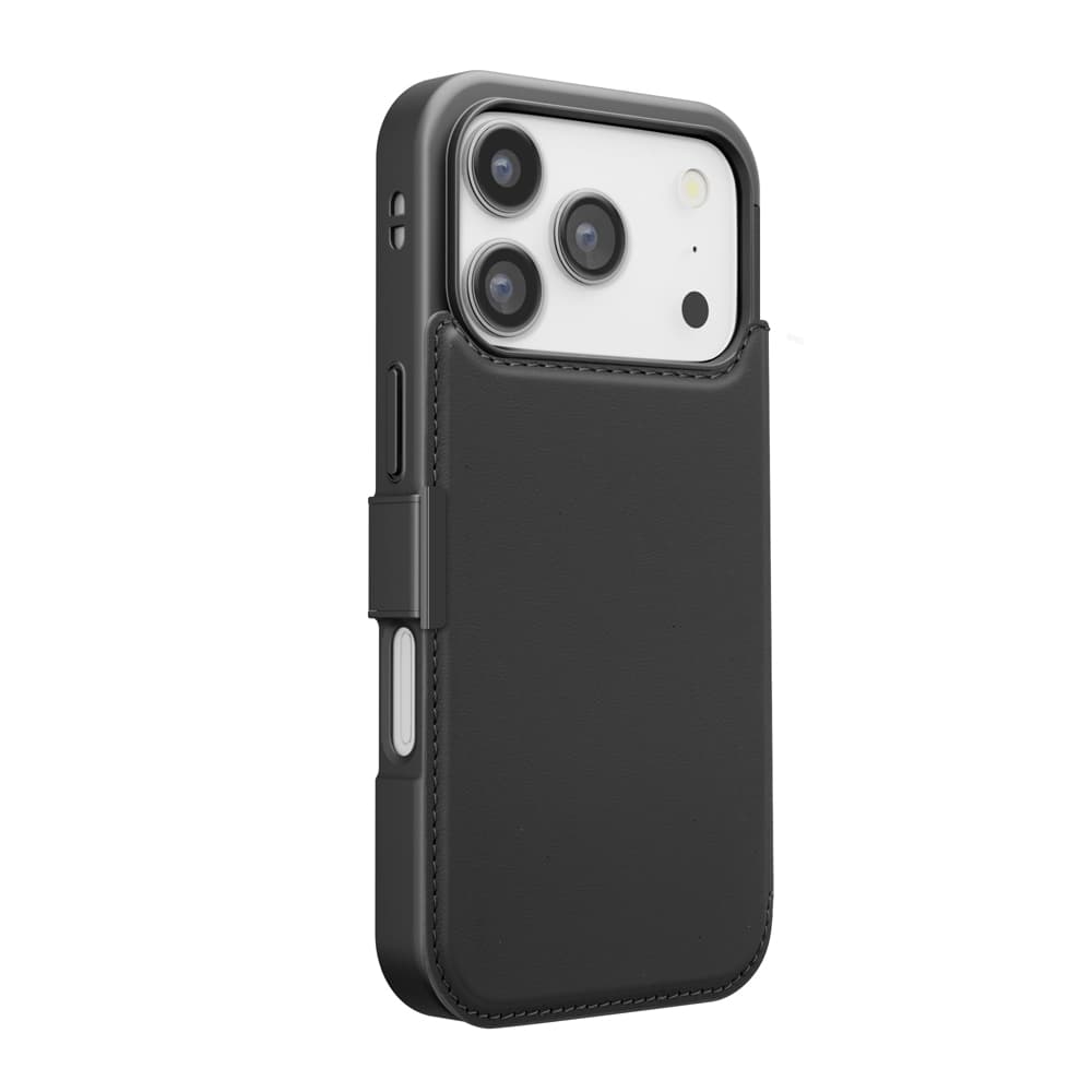 PGA Back Flip Case for iPhone 17 Pro - Black