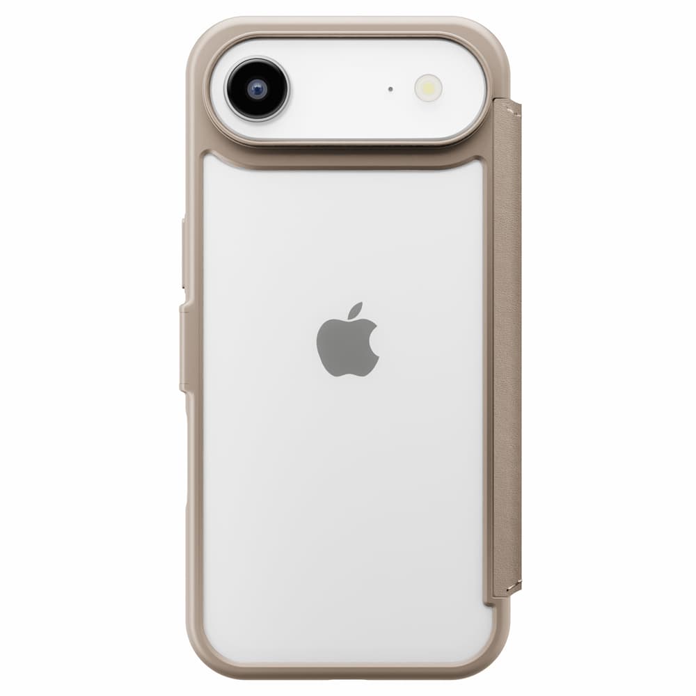 PGA Glass Flip Case for iPhone Air - Beige