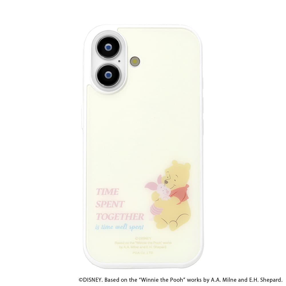 PGA MagSafe Compatible Acrylic Panel Case for iPhone 17 Winnie the Pooh PG-D25AMP03POO 50g