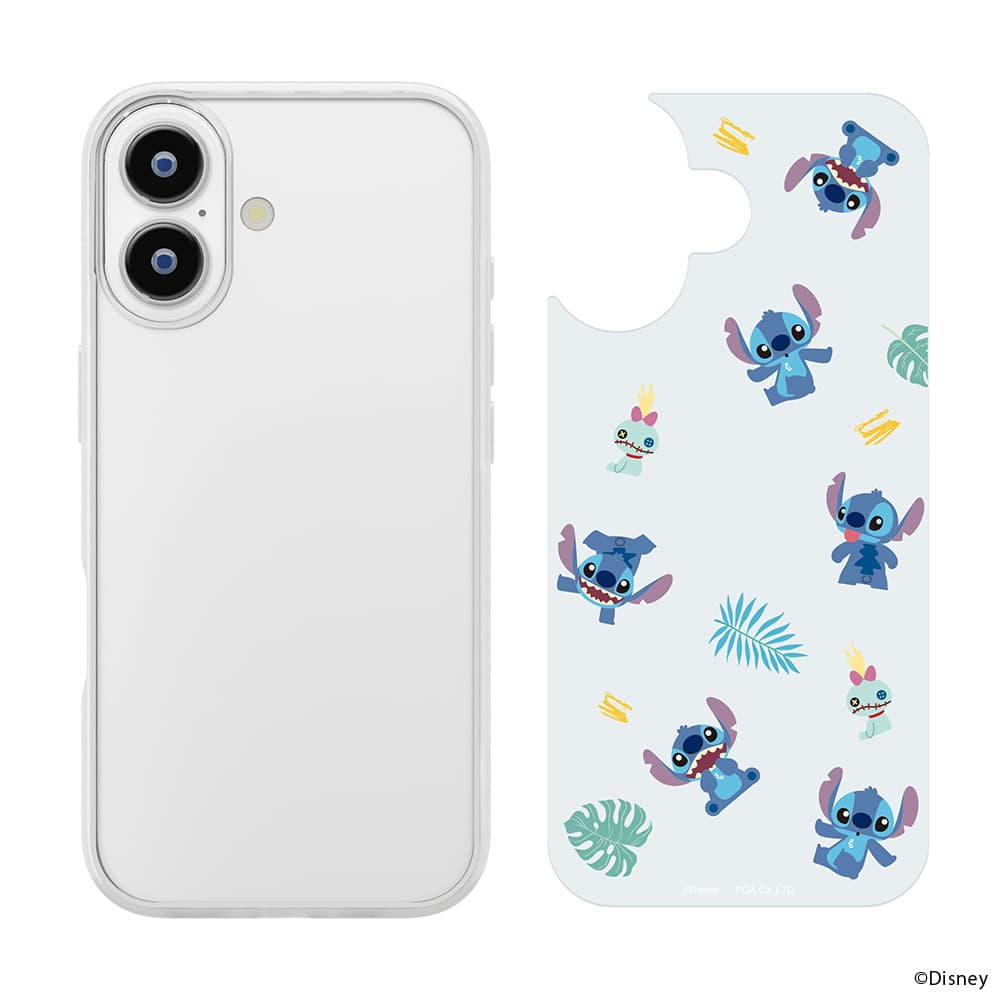 PGA Glass Slim Case for iPhone 17 - Stitch PG-D25AGT01STI 30g