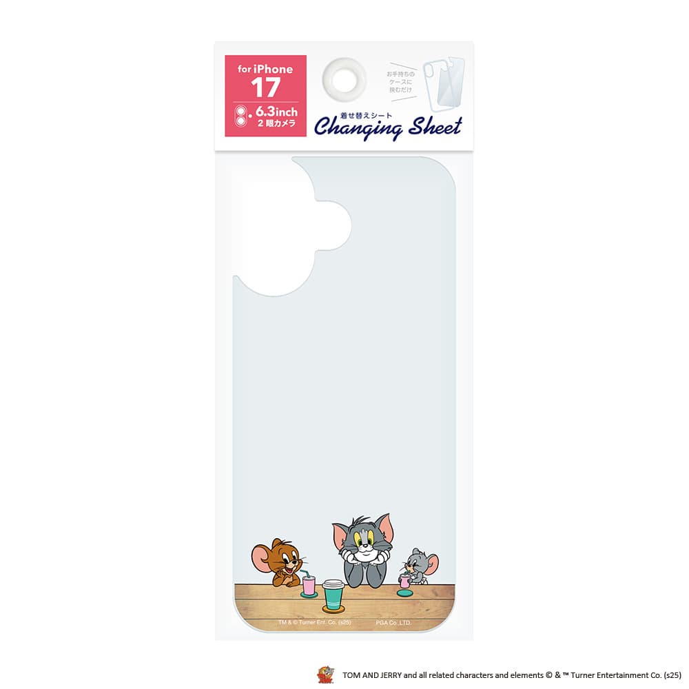 PGA iPhone 17 Changeable Sheet Tom and Jerry/A PG-WSH25A01TAJ 3g