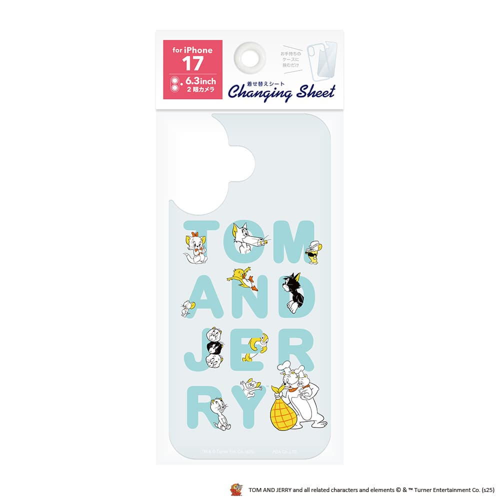 PGA iPhone 17 Changeable Sheet Tom and Jerry/E PG-WSH25A05TAJ 3g