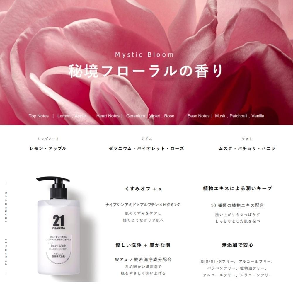 PHARMA 21 Beauty Skin Fragrance Body Wash 450ml