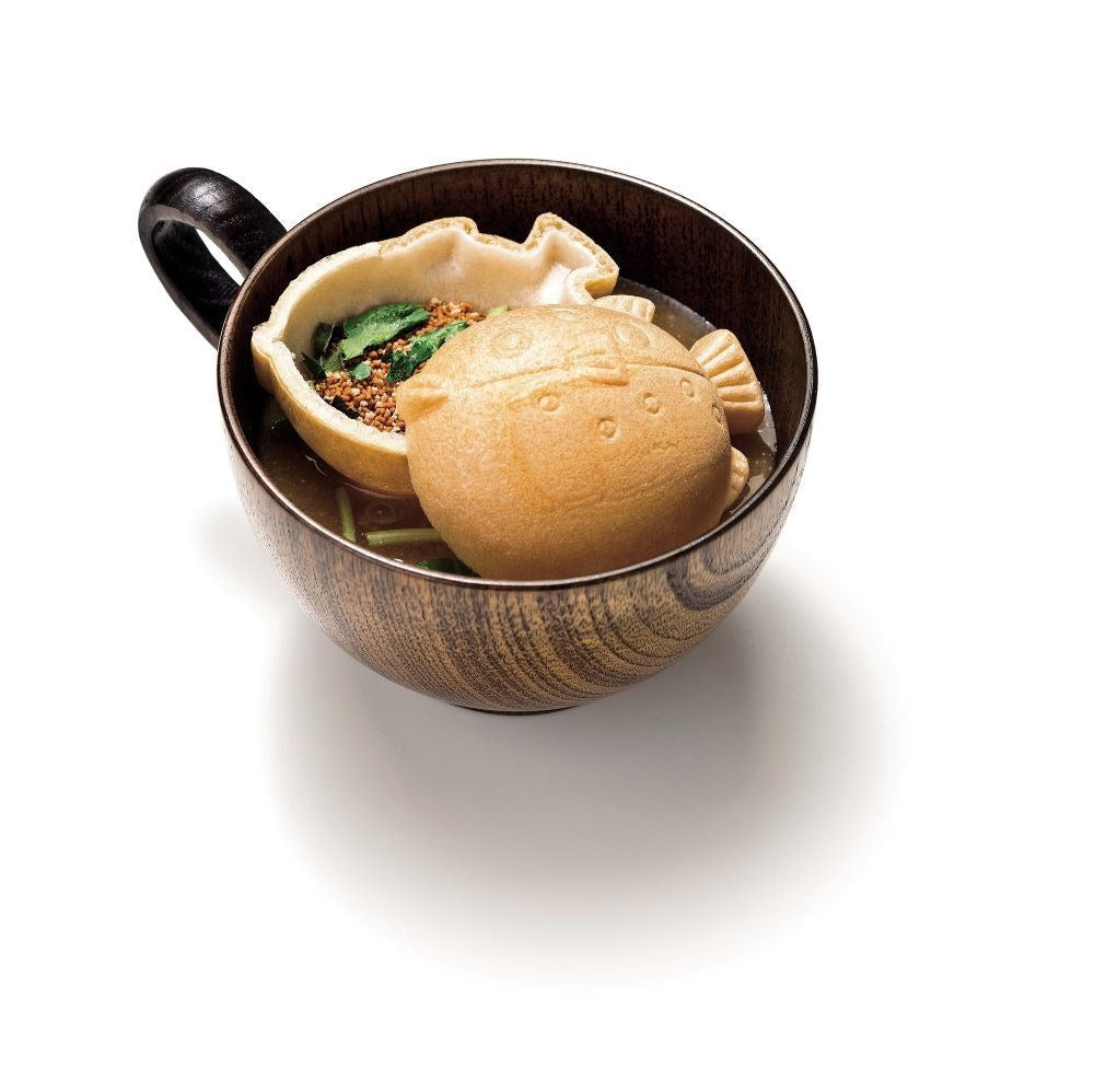 Supreme Puffer Fish Monaka Miso Soup Set C AD070