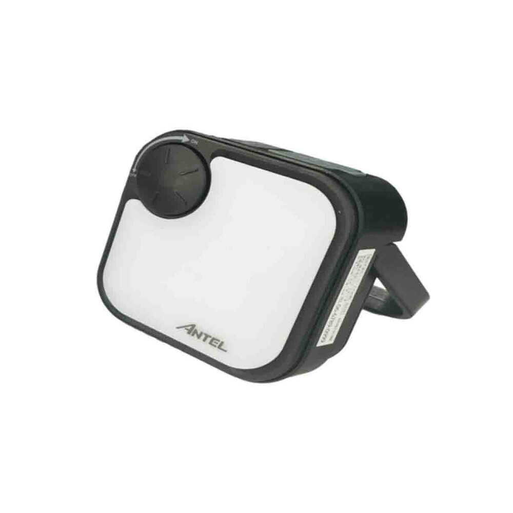 ANTEL Solar Panel Lantern Black Rechargeable Type-C