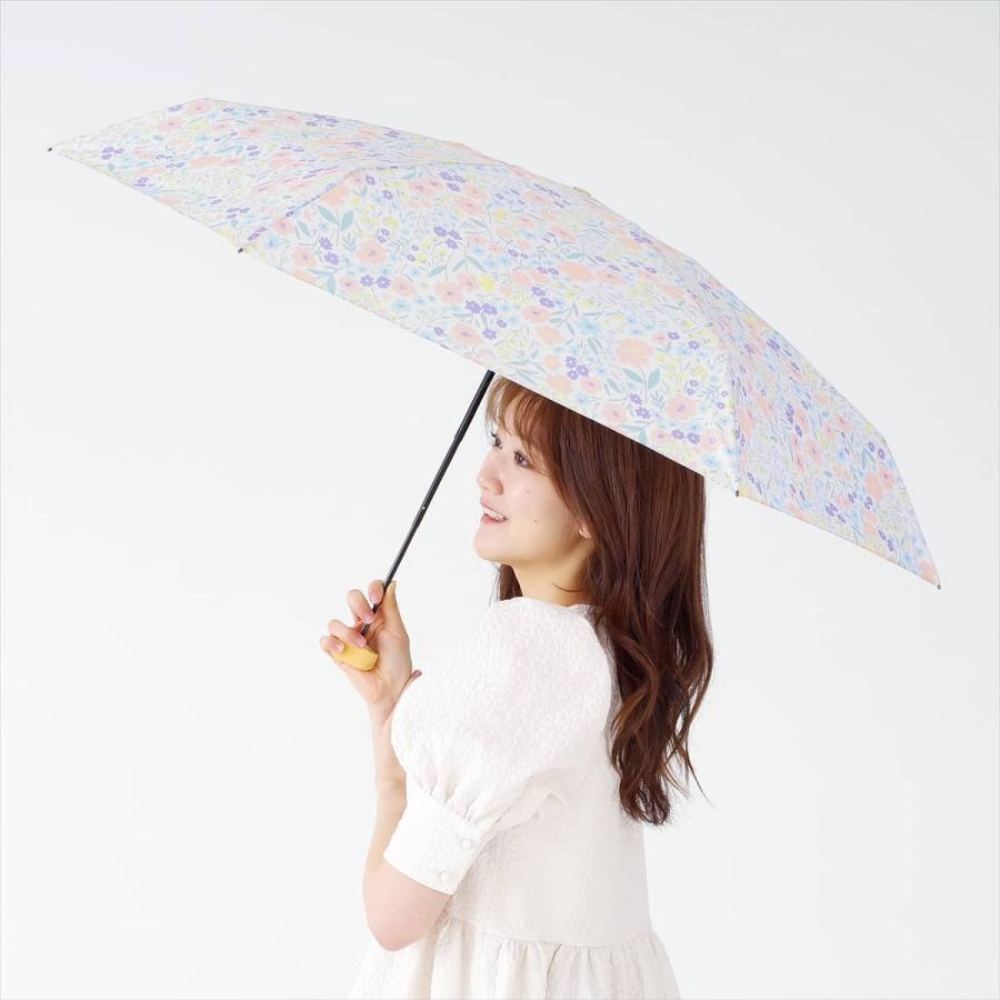 晴雨兼用 折りたたみ傘 55cm エコルーペット 17461OF 【直送品】 返品・キャンセル・他商品と同時購入は不可