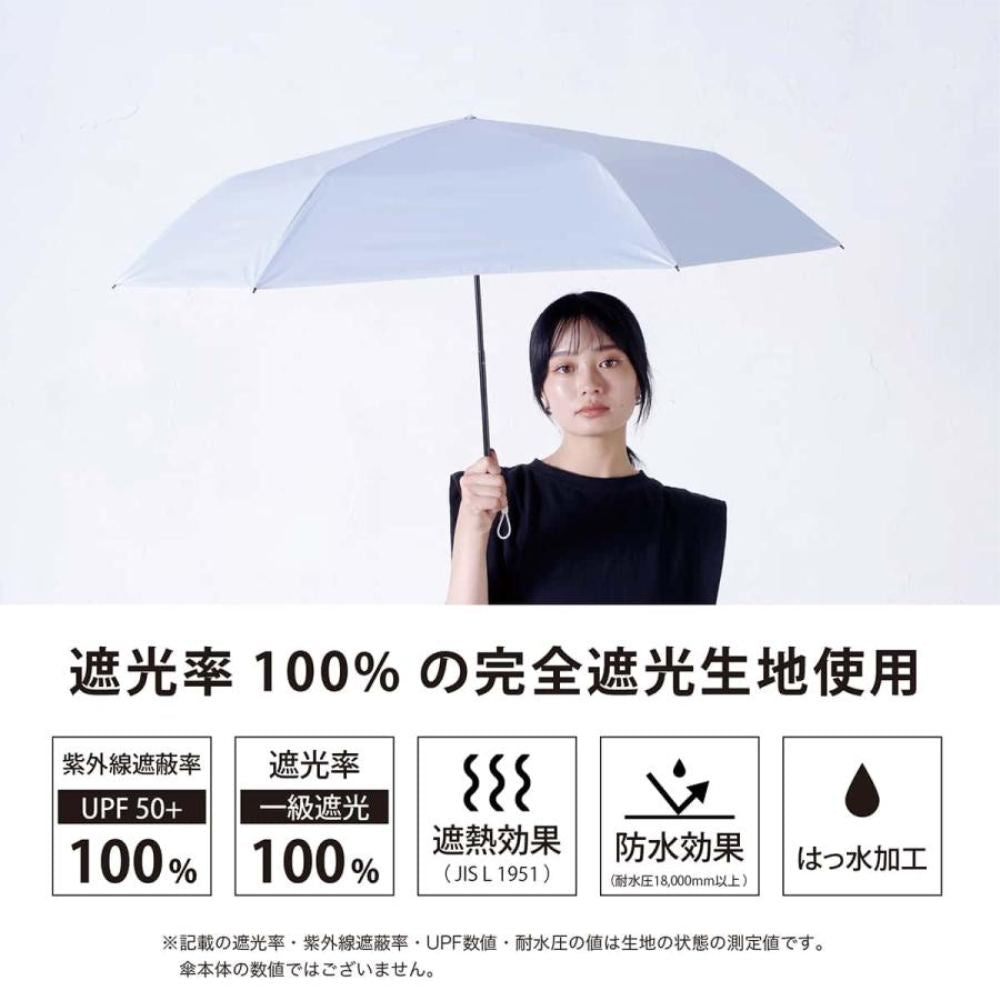 Rain and Shine Folding Umbrella 65cm Peach Drop UV Protection 51984BG