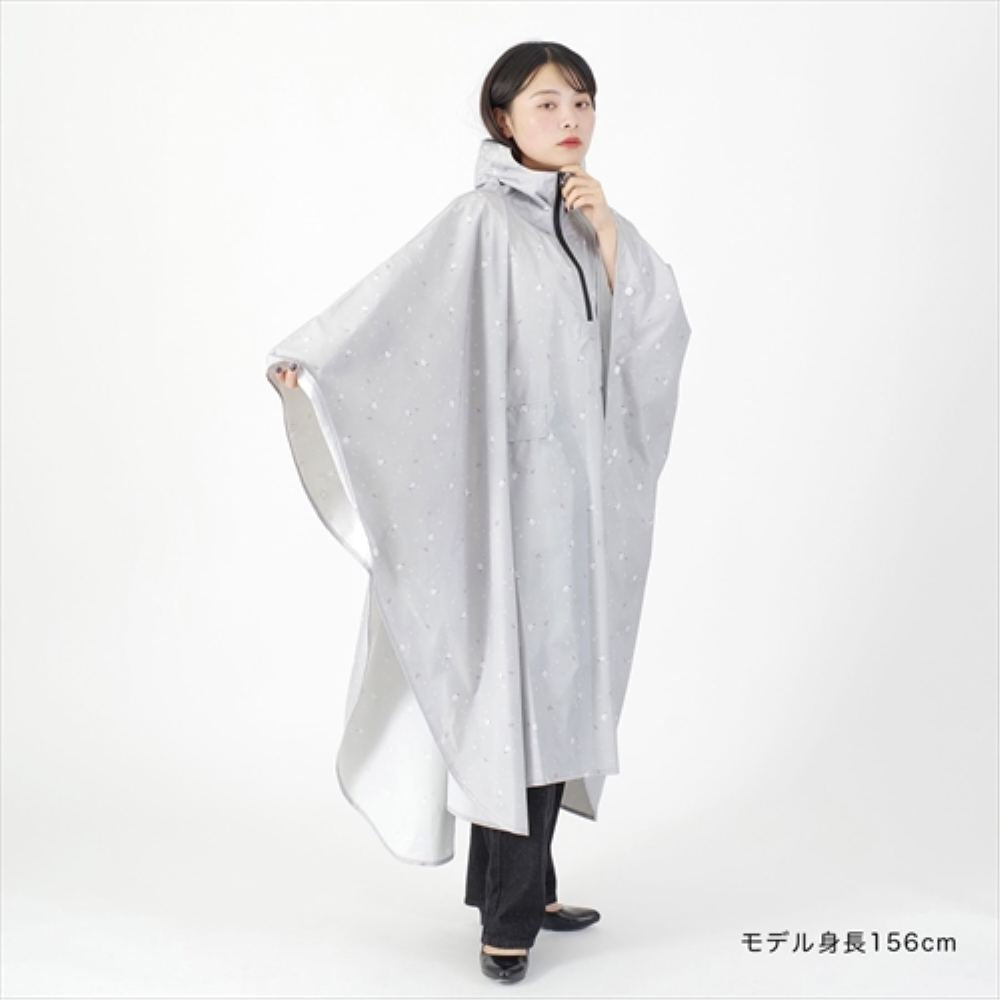 Shimaenaga Poncho Gray 60531GY