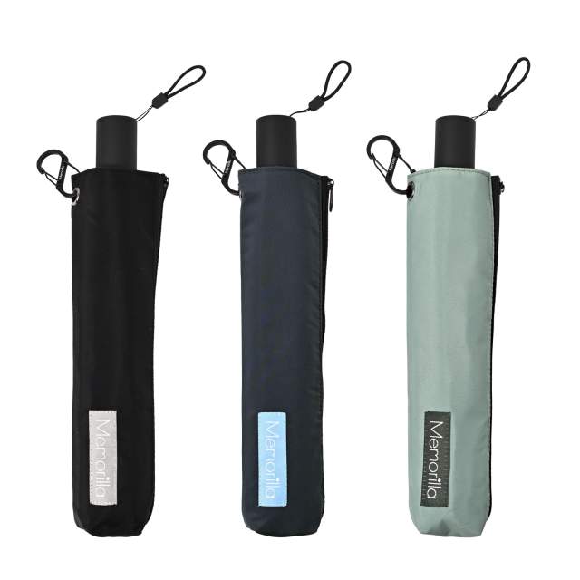 Shape Memory Folding Umbrella - Memorilla Automatic 58cm BK