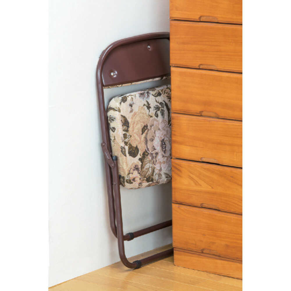 Lightweight Foldable Gobelin Pattern Low Chair Single