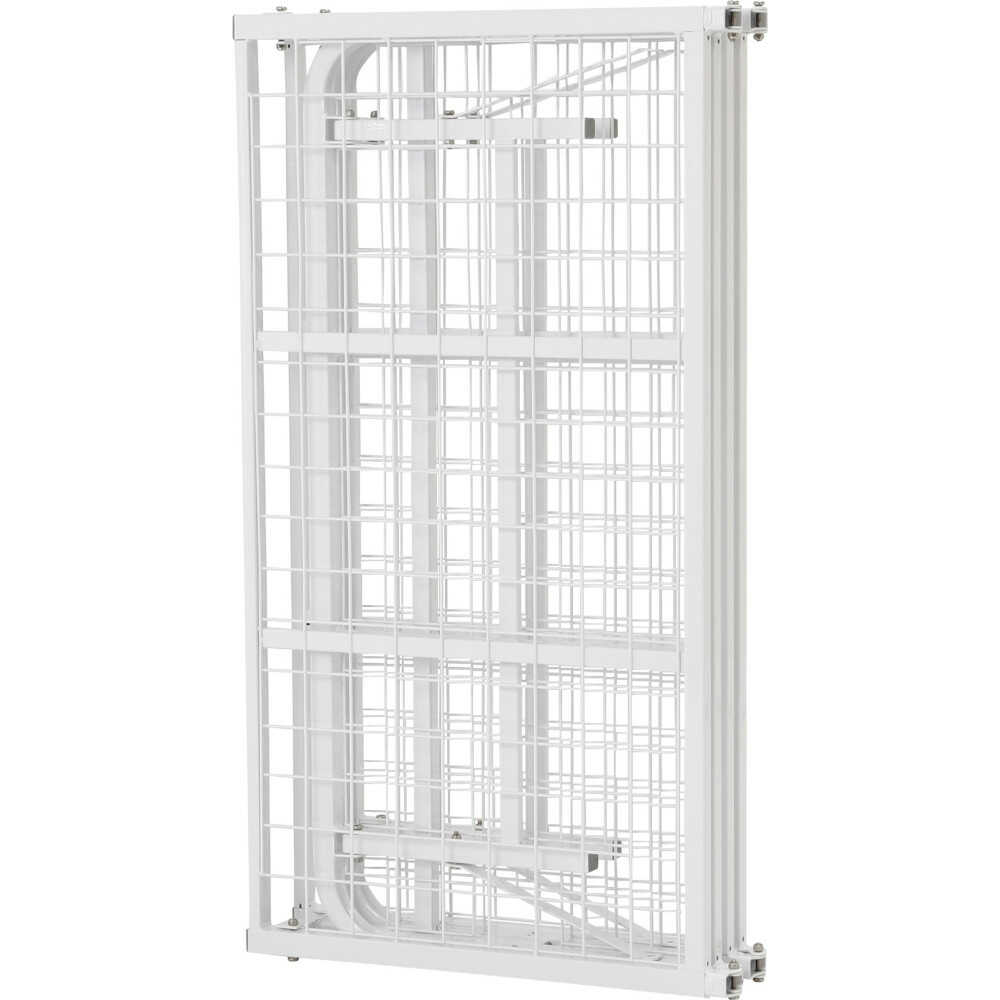 Foldable Storage Pipe Bed - Semi-Double - Brown