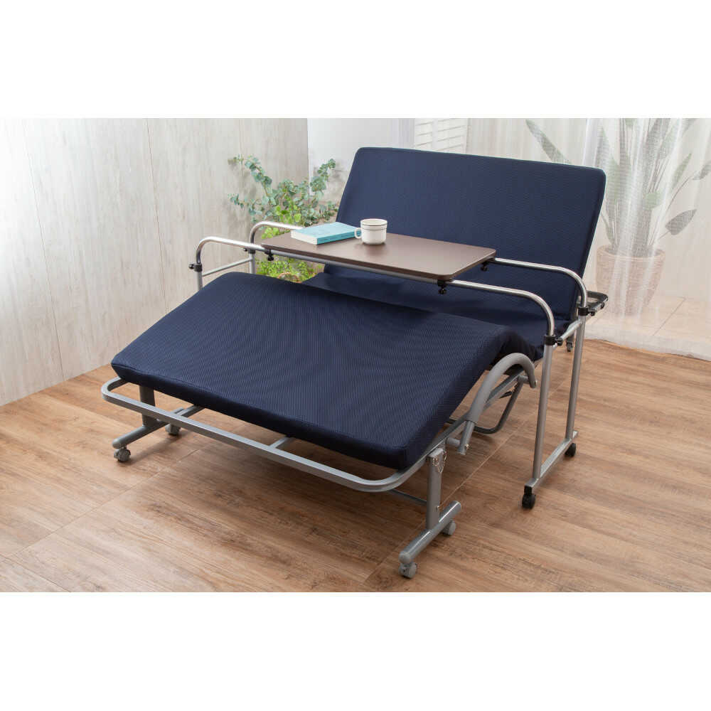 Adjustable Free Table Dark Brown