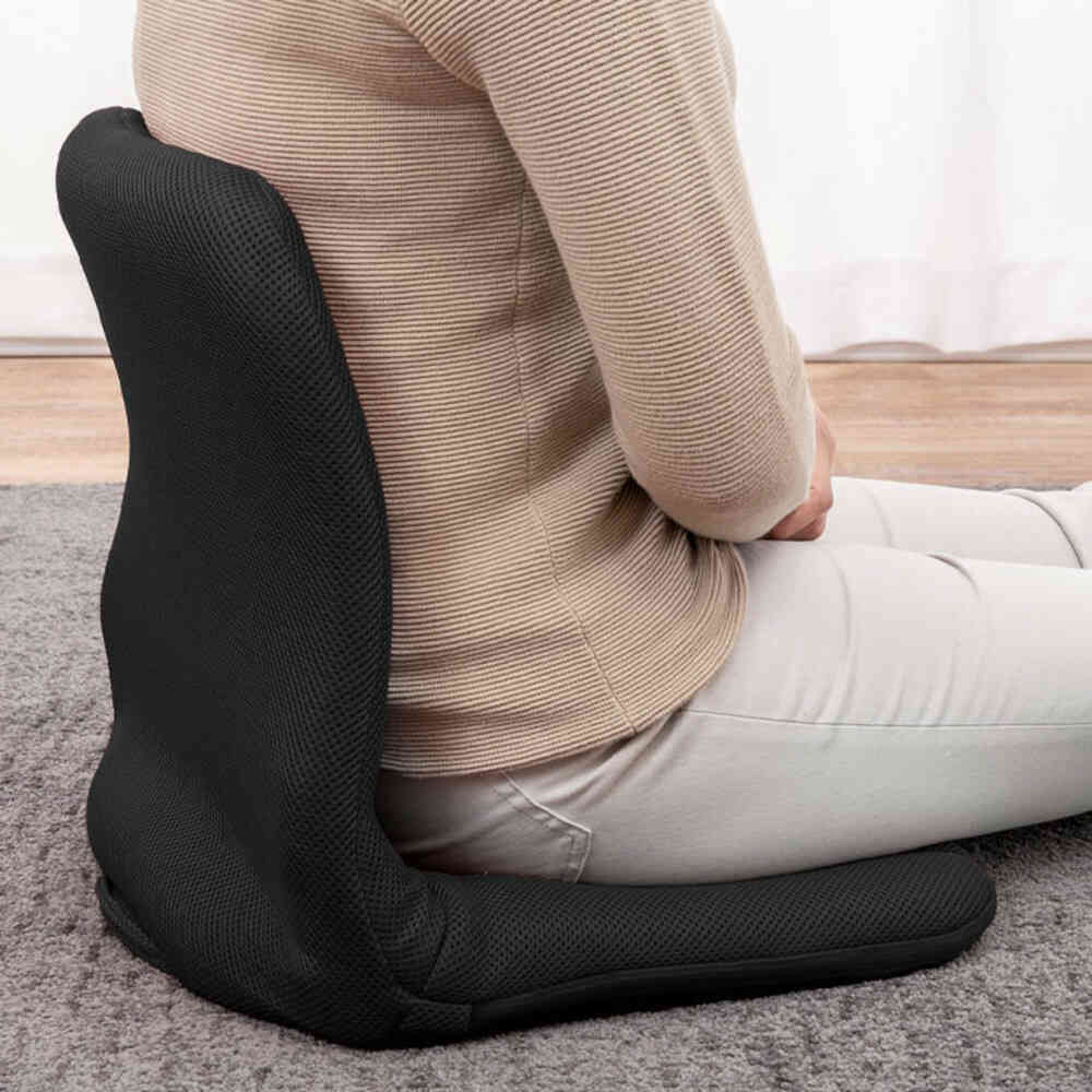 Back Support Reclining Chair Set of 2 BK