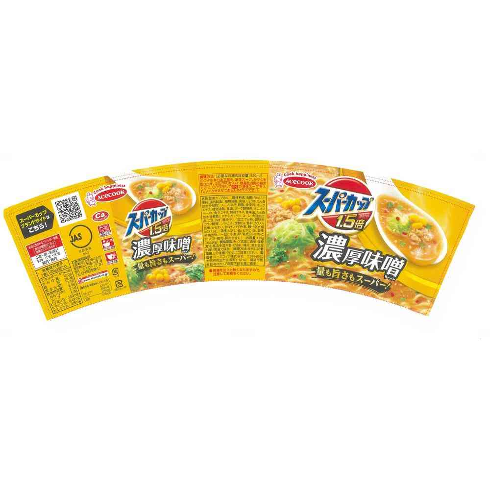 Acecook Super Cup 1.5x Miso Ramen 129g