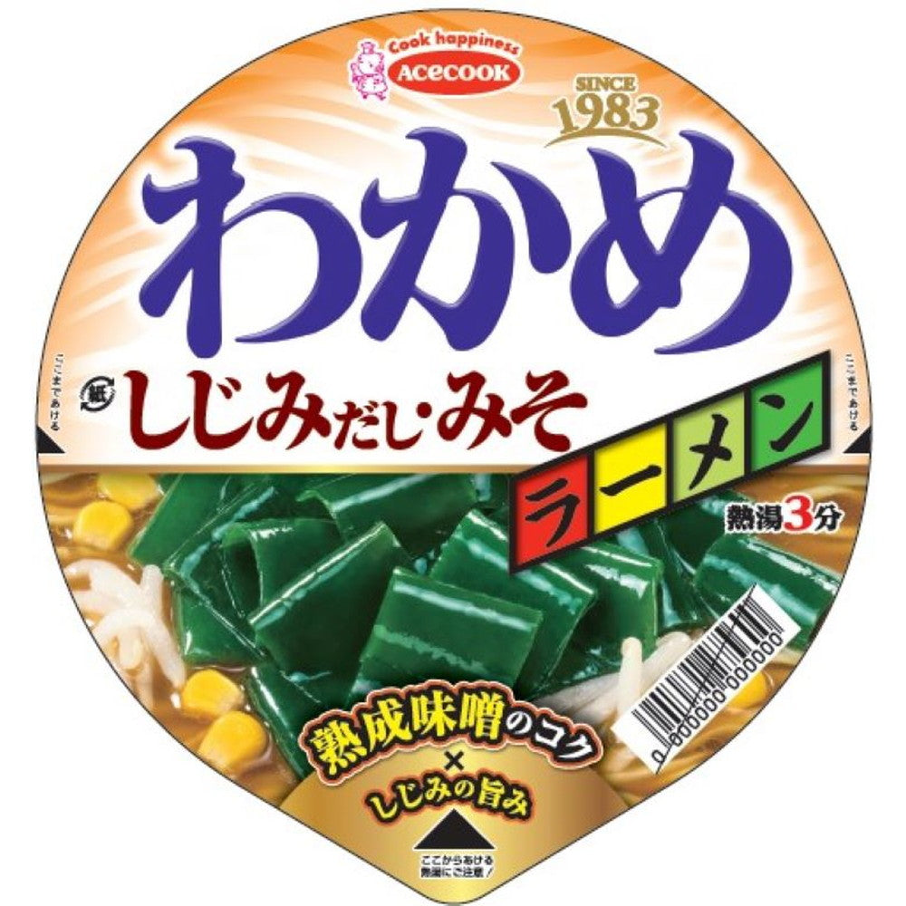 Acecook Wakame Ramen (Shijimi Dashi, Miso) 92g