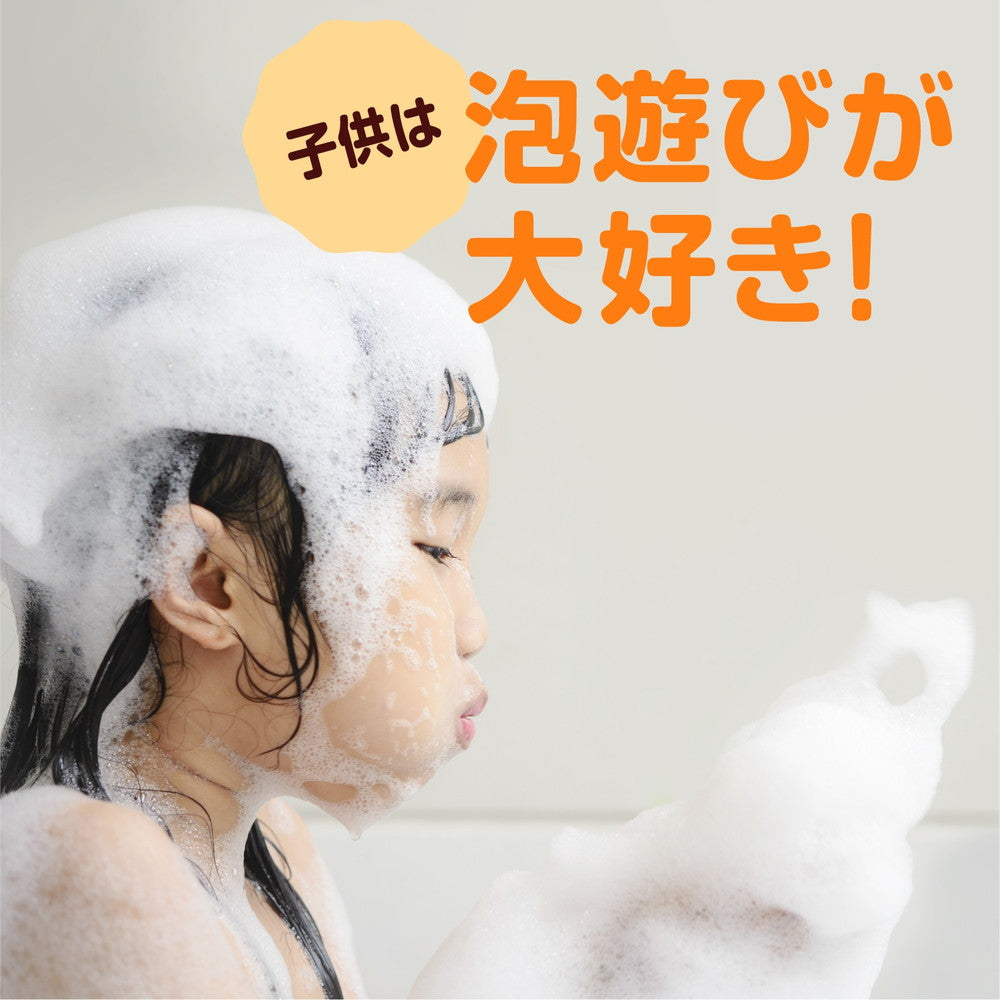 Earth Chemical Playful Bath Foam Awappy Mikan Scent 160ml