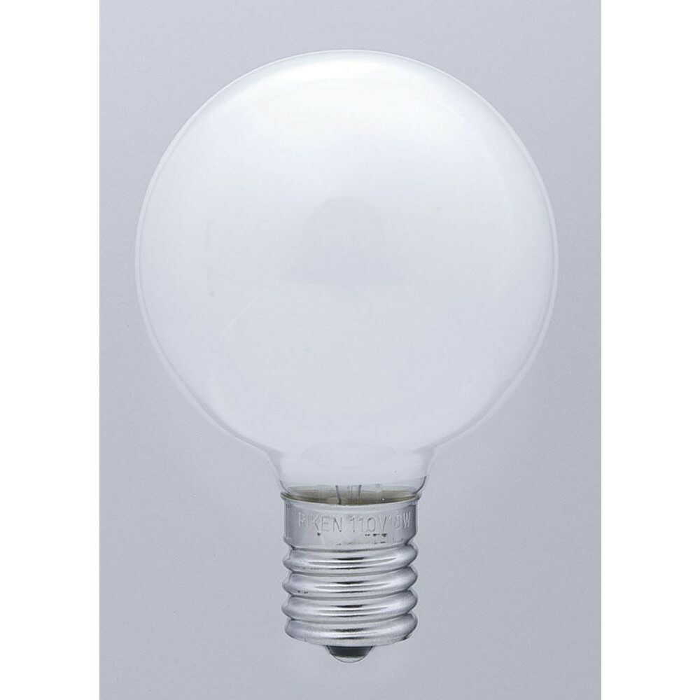 ELPA Mini Ball Bulb Incandescent E17 10W G-82H (W)