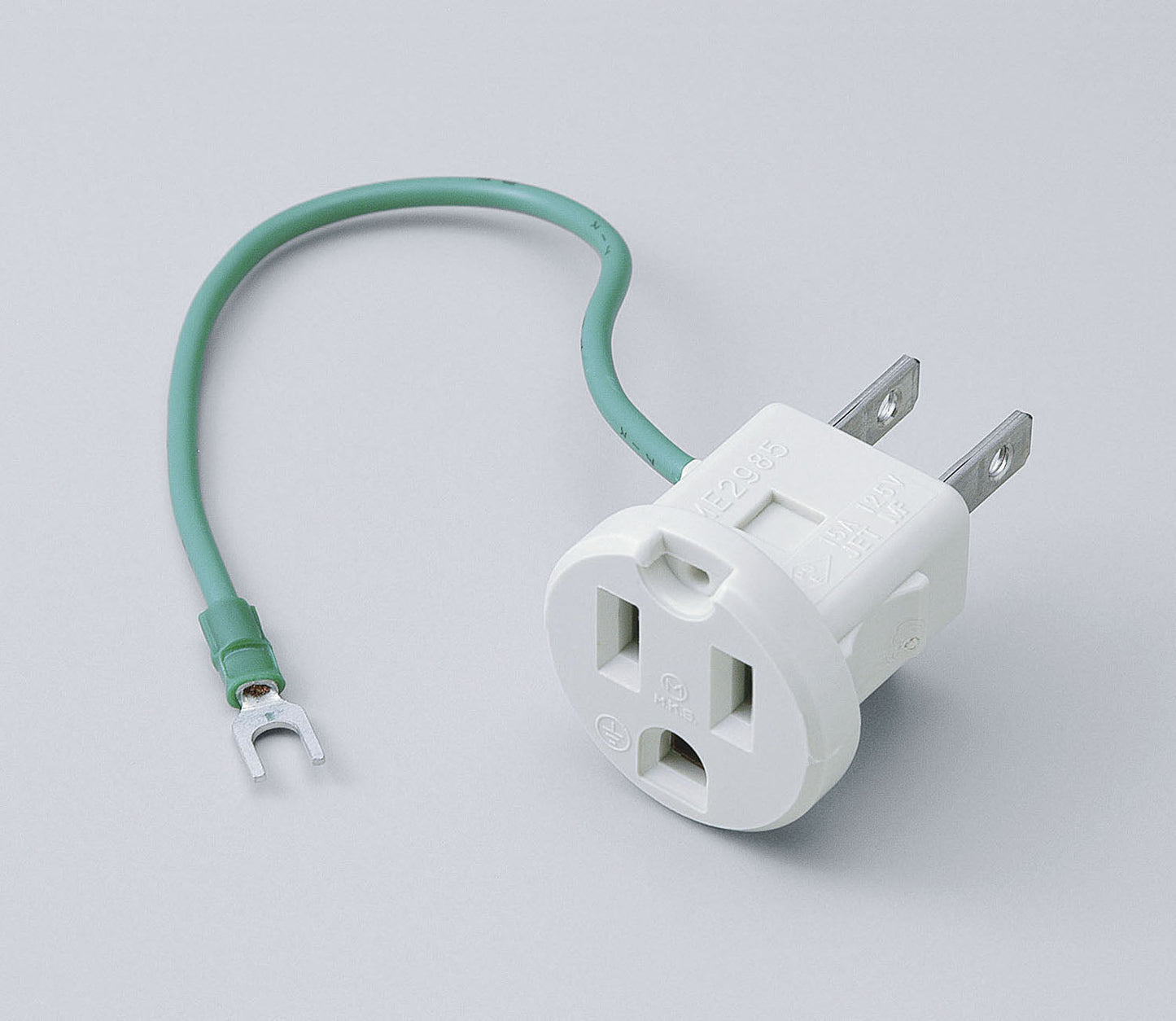 ELPA Ground Adapter Conversion Plug 125V 15A #2985H
