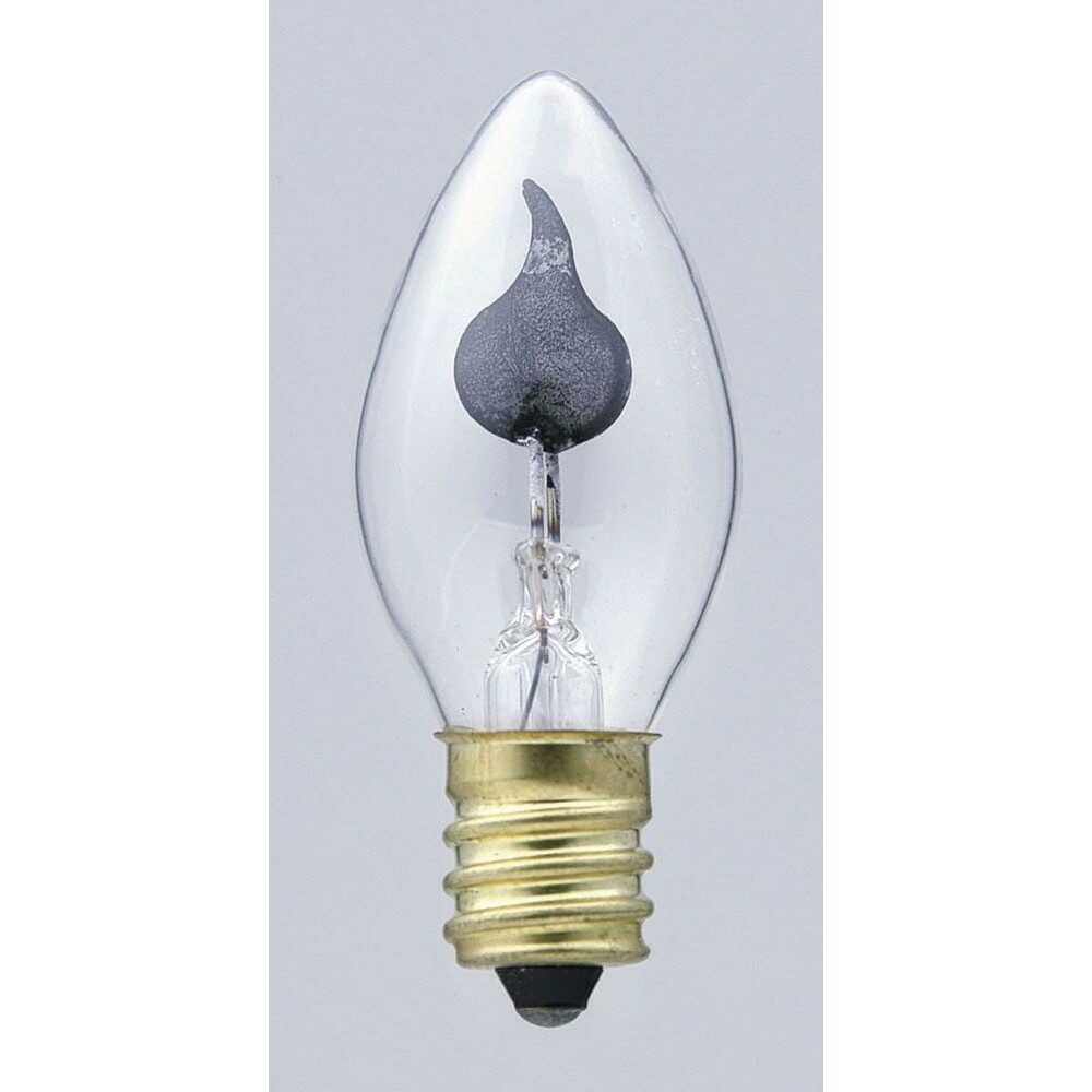 ELPA Flicker Lamp Incandescent Bulb Flickering Light E12 2-3W G-7001H(C)