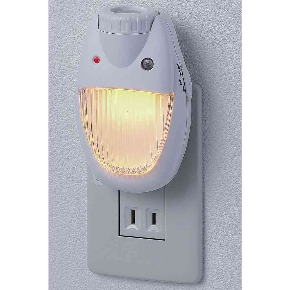 ELPA LED Night Light Plug-in Sensor Light PM-L160 (AM)