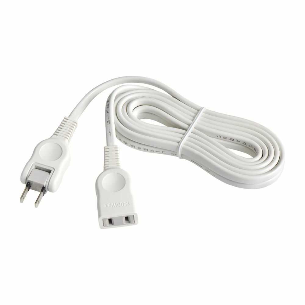 Asahi Electric ELPA Extension Cord 3M W-1513NB(W)