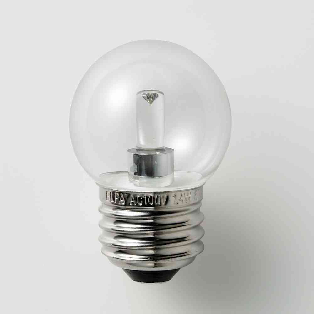 ELPA LED Decorative Bulb G40 Long Life Energy Saving E26 LDG1CN-G-G255