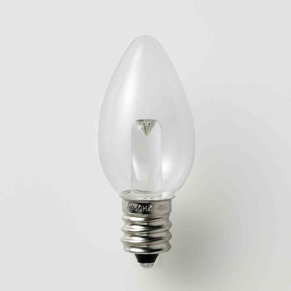 ELPA LED Decorative Bulb Candle Shape Long Life Energy Saving E12 LDC1CN-G-E12-G305