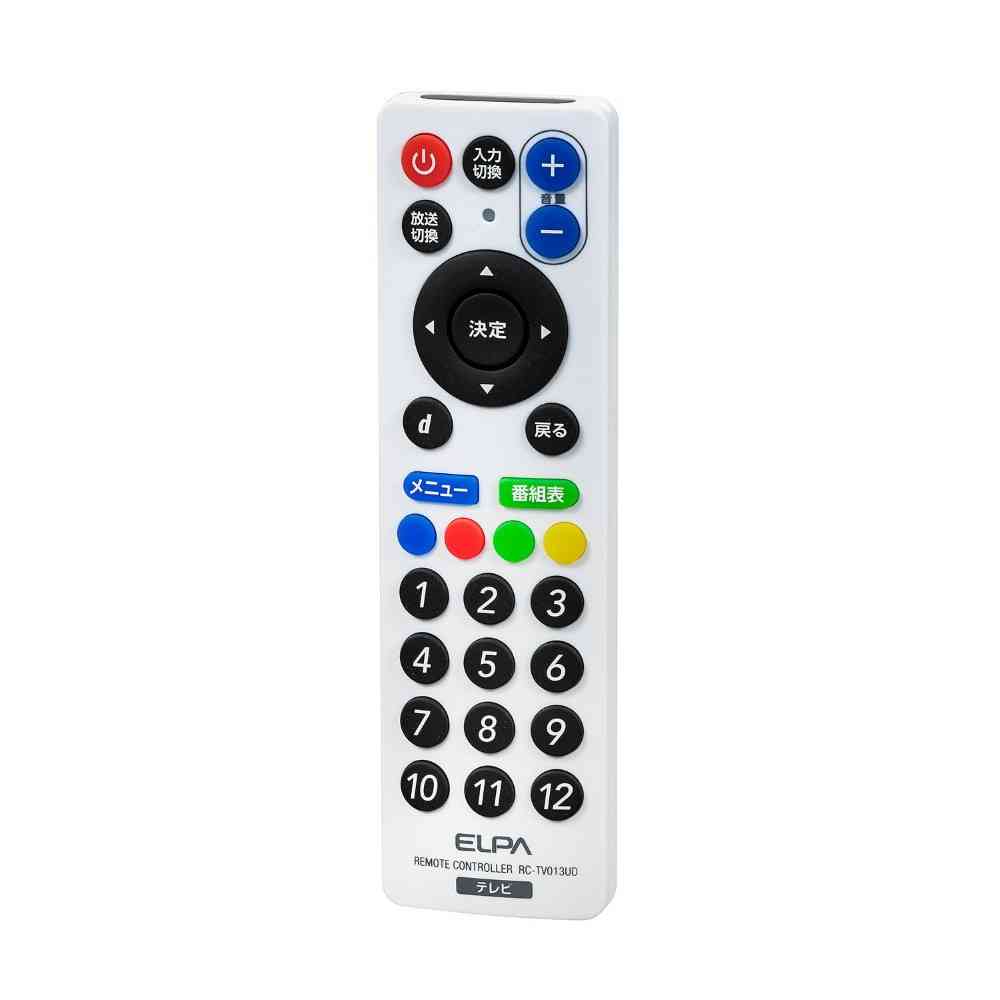 Elpa Slim Remote Control RC-TV013UD