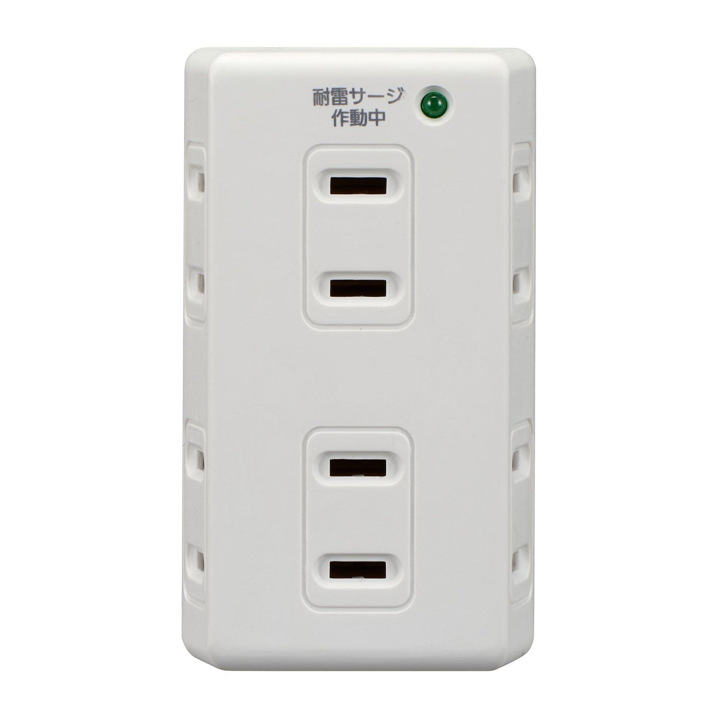 ELPA Lightning Surge Protector 6 Ports Tap A-S600(W)